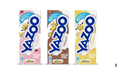 Image of Yazoo Kids' new cartonboard carton packs.
