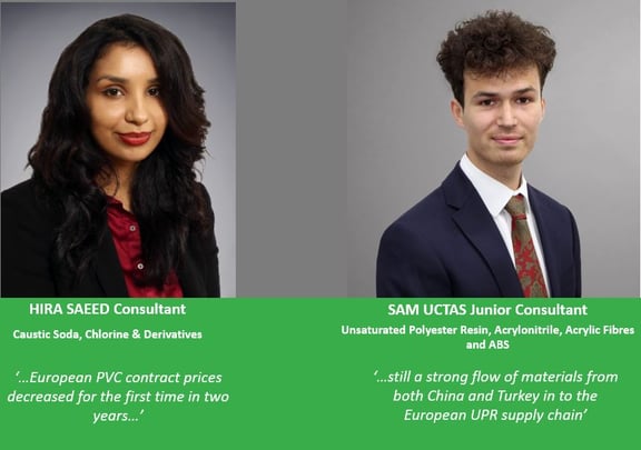 image shows two more Tecnon OrbiChem consultants sam and hira