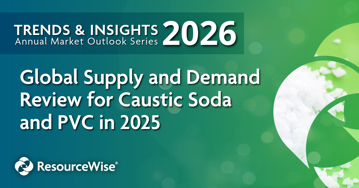 global supply and demand review for caustic soda and pvs in 2025