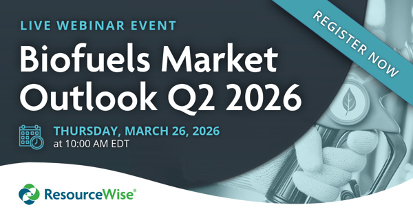 Live Webinar: Biofuels Market Outlook Q2 2026, register now.