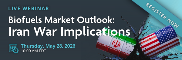 Biofuels Market Outlook: Iran War Implications