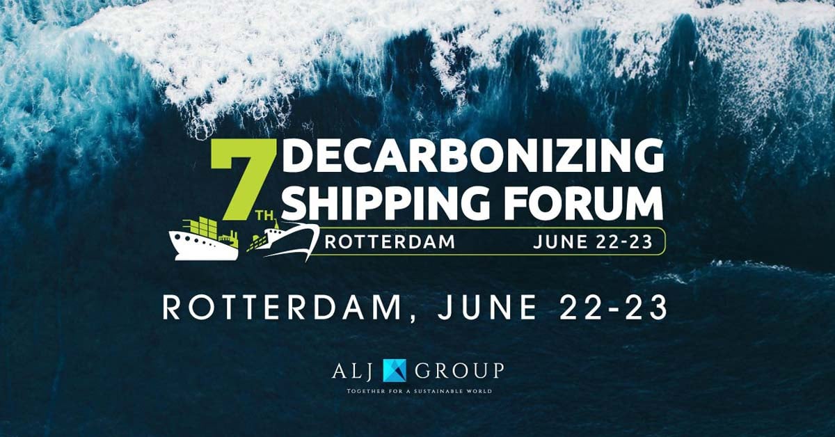 7th Decarbonizing Shipping Forum, Rotterdam.