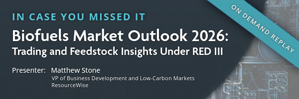 Biofuels Market Outlook 2026 On Demand Webinar.