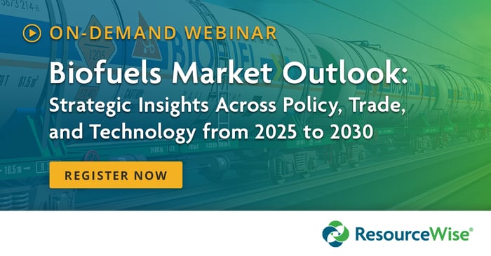 On-demand webinar: Biofuels Market Outook: Strategic Insights Across Policy, Trade, and Technology from 2025 to 2030.