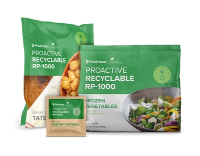 Image of ProActive's new recyclable paper-based packaging. 