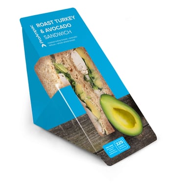 ProAmpac's new fiber-based sandwich packaging.