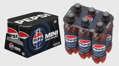 Pepsi's new paper rings.