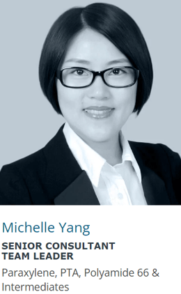 A head and shoulders photograph of chemicals consultant Michelle Yang.
