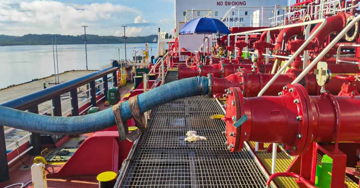 A bunkering port providing fuel to commercial tankers and vessels.