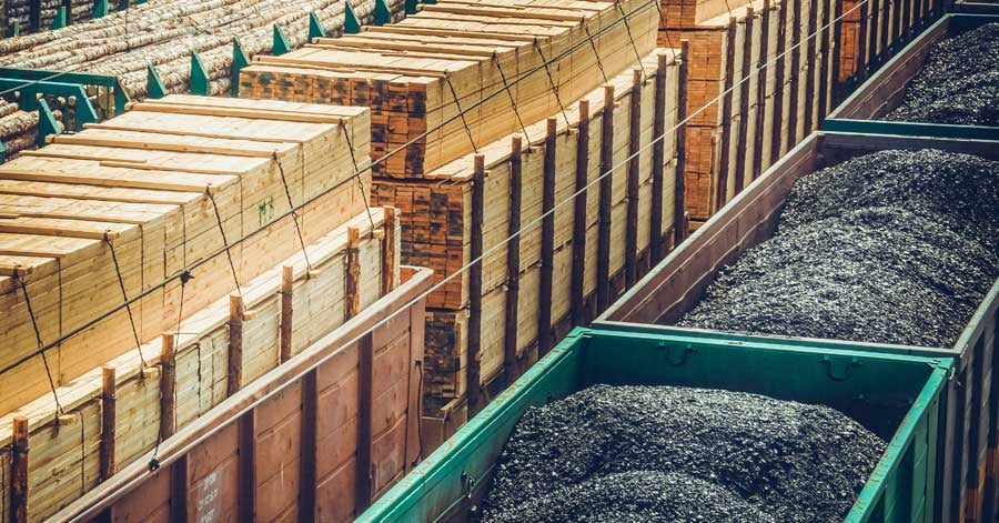 Shipping commodities. 