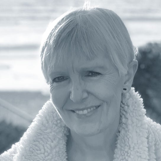 Headshot of Audrey Dixon in black and white. 