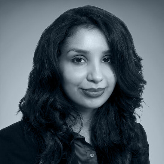 Headshot of Hira Saeed, Consultant for Chemical.
