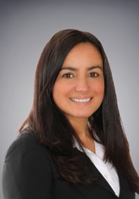 A head and shoulders photograph of Tecnon OrbiChem consultant Regina Sousa.