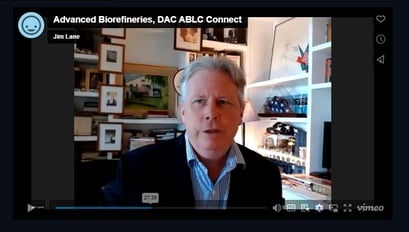 Jim Lane on the set of his Wolfpack webinar.