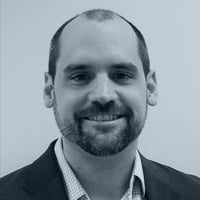  A headshot of ResourceWise VP global sales Matt Elhardt.