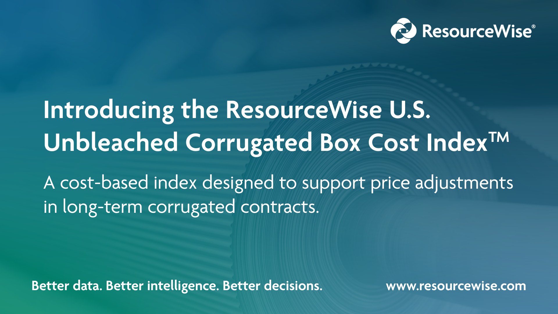 ResourceWise Launches U.S. Unbleached Corrugated Box Cost Index for Cost-Based Contract Adjustments