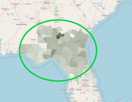 Pulpwood Prices in Stressed Florida/Georgia Market Surge to Record Highs