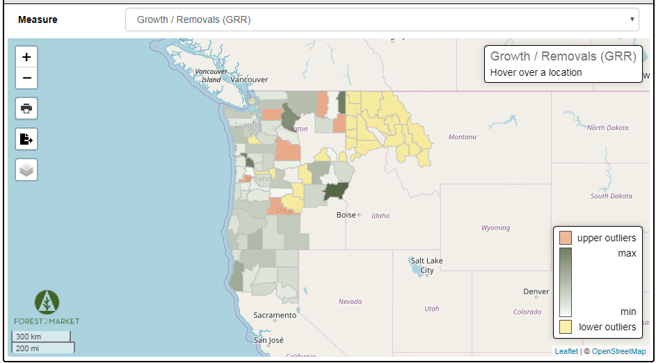 Timber Supply Analysis 360: Growth and Removals Data