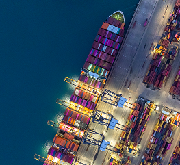 container-port-aerial-view