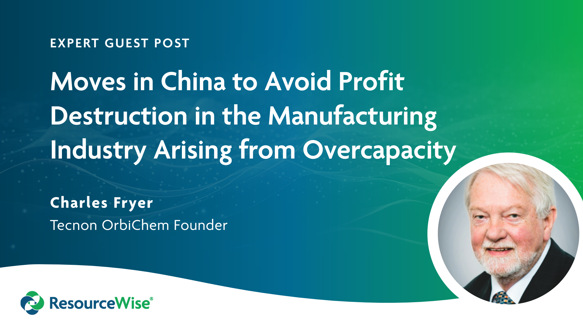 Moves in China to Avoid Profit Destruction in the Manufacturing Industry Arising from Overcapacity