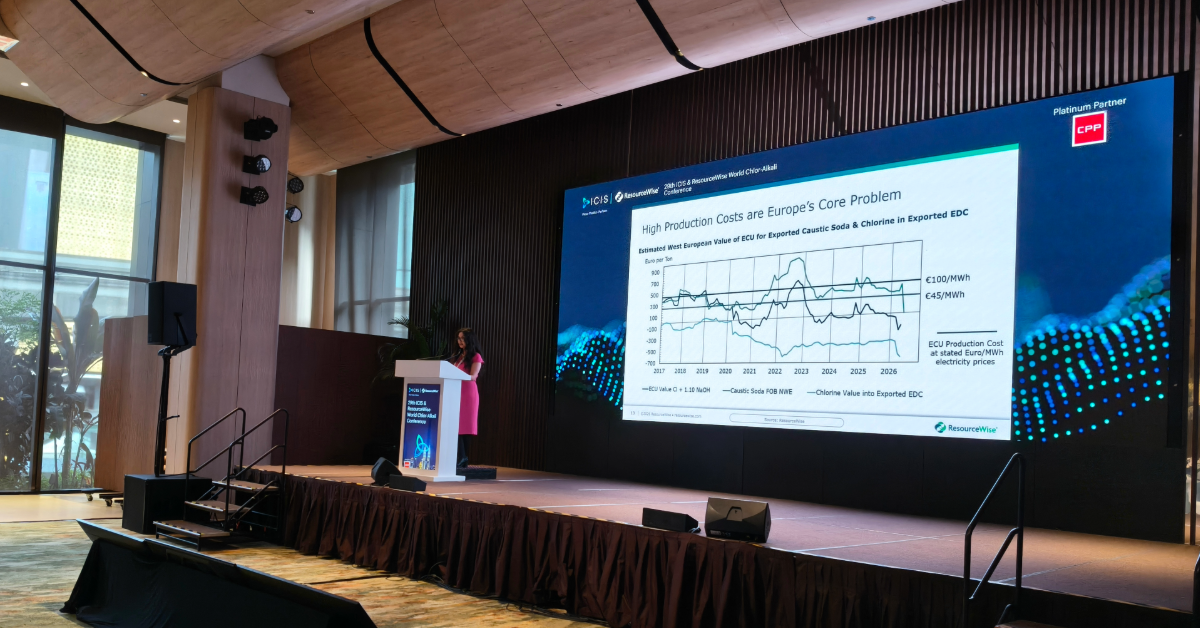 World Chlor-Alkali Conference Day 1 Debrief: Global Markets Adjust to a More Complex Landscape