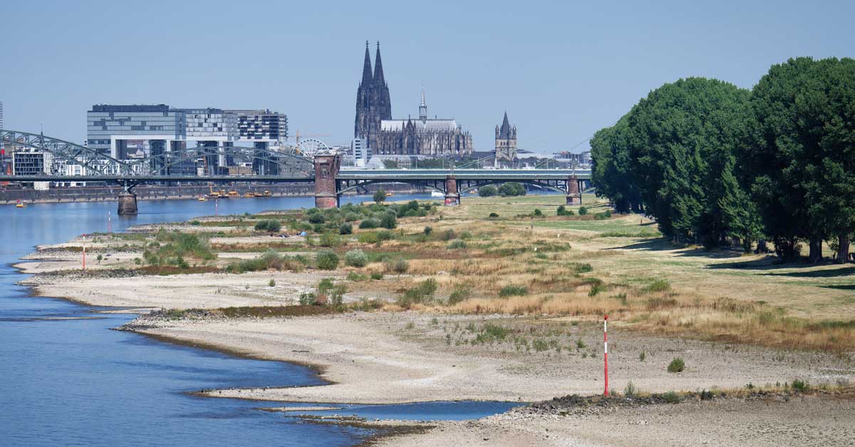 Record Low Rhine Water Levels Are Disrupting Europe's Biofuel Market