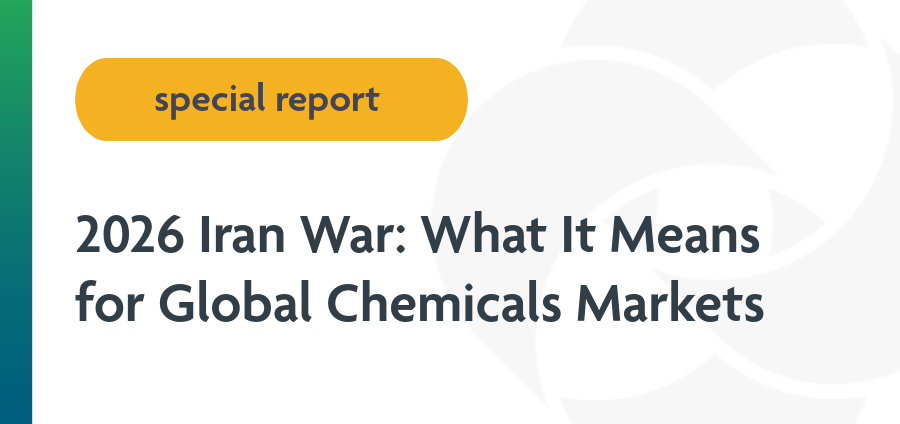 iran war chemical markets impacts 2026