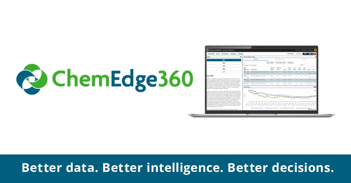 ResourceWise Launches ChemEdge360, Market Intelligence for the Chemicals Industry