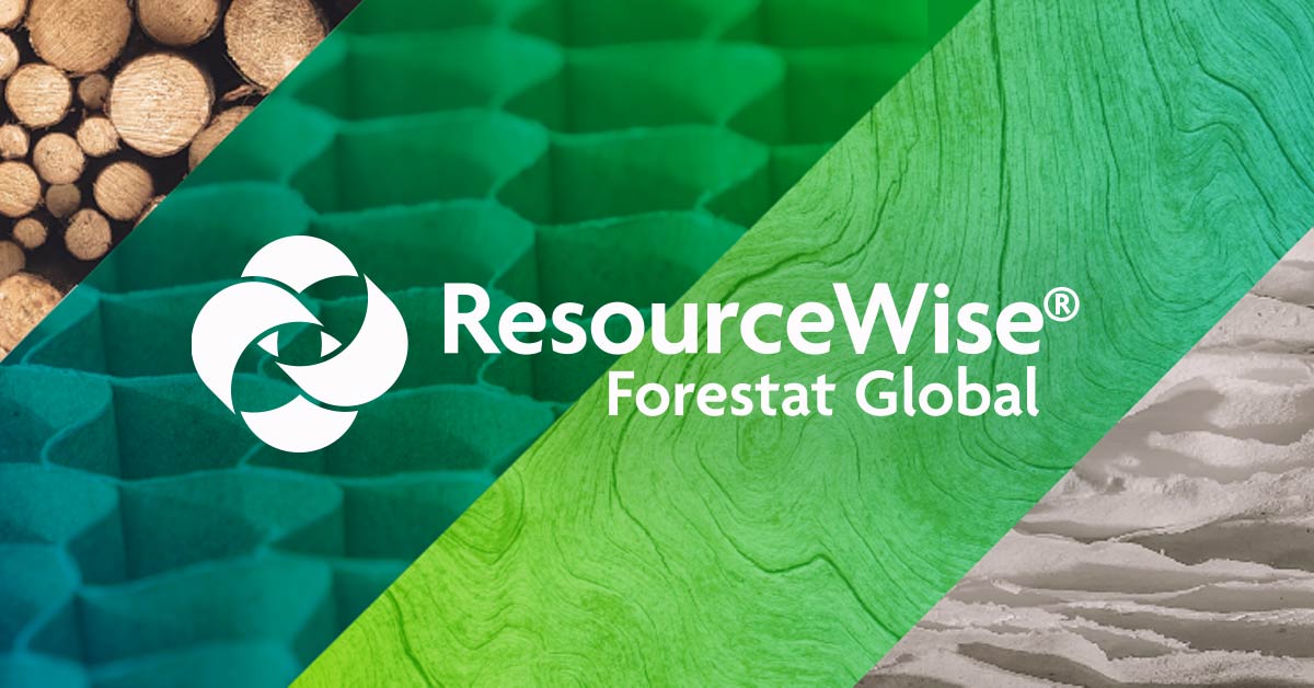 Forestat Global, forest value chain business intelligence platform from ResourceWise logo. 